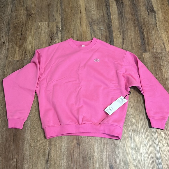 🎀Alo Paradise Pink Accolade Pullover🎀 - Picture 3 of 7